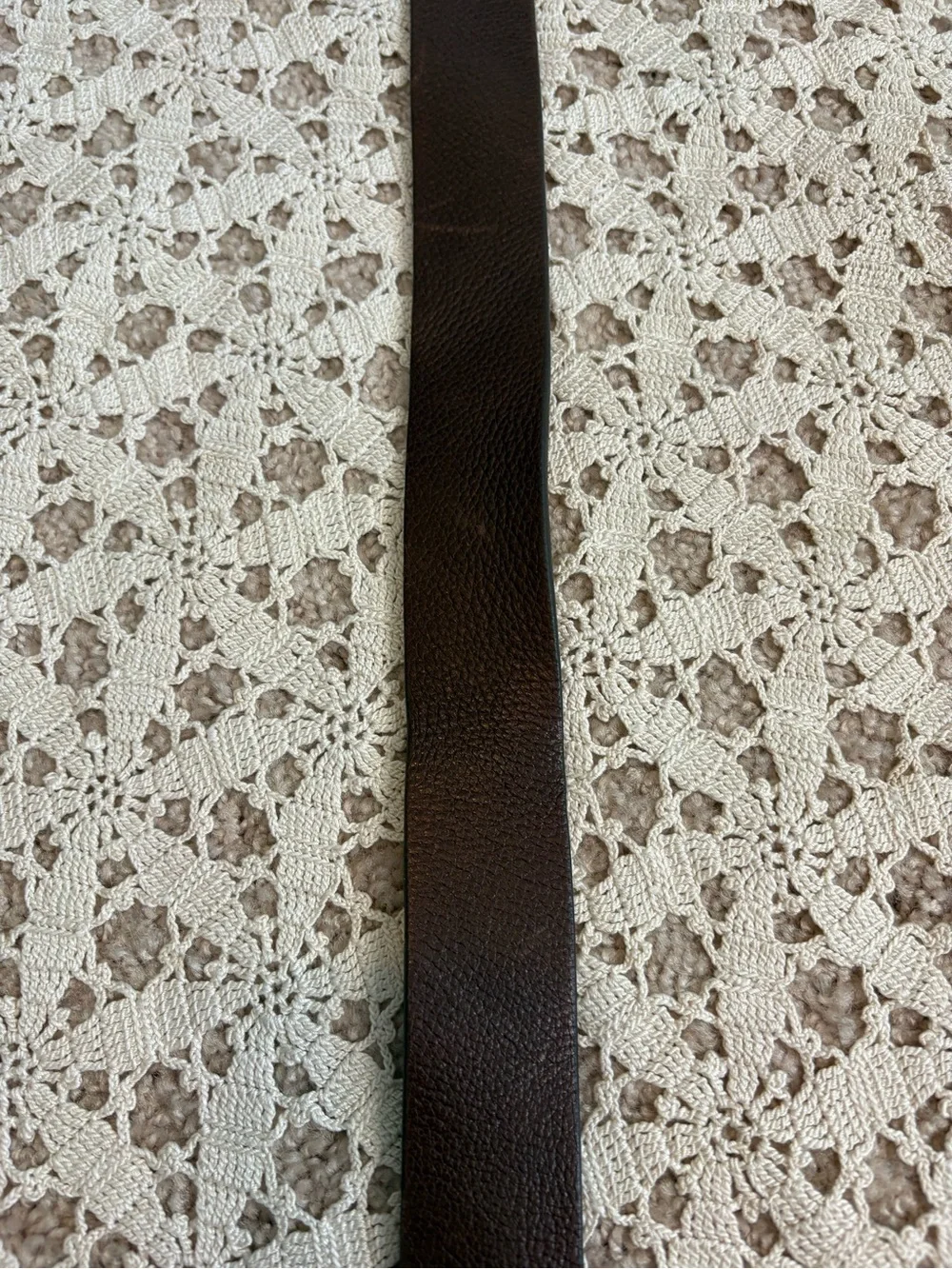 Justin Boots Men’s Top Grain Leather Brown Belt Size 42